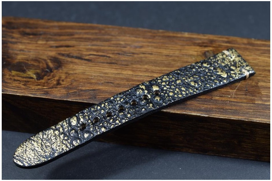 203 KRÖTE - SCHWARZ GOLD 20/18 130/80 MM