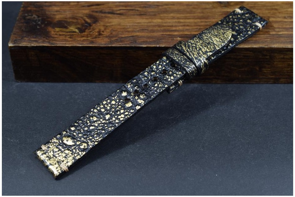 203 KRÖTE - SCHWARZ GOLD 20/18 130/80 MM