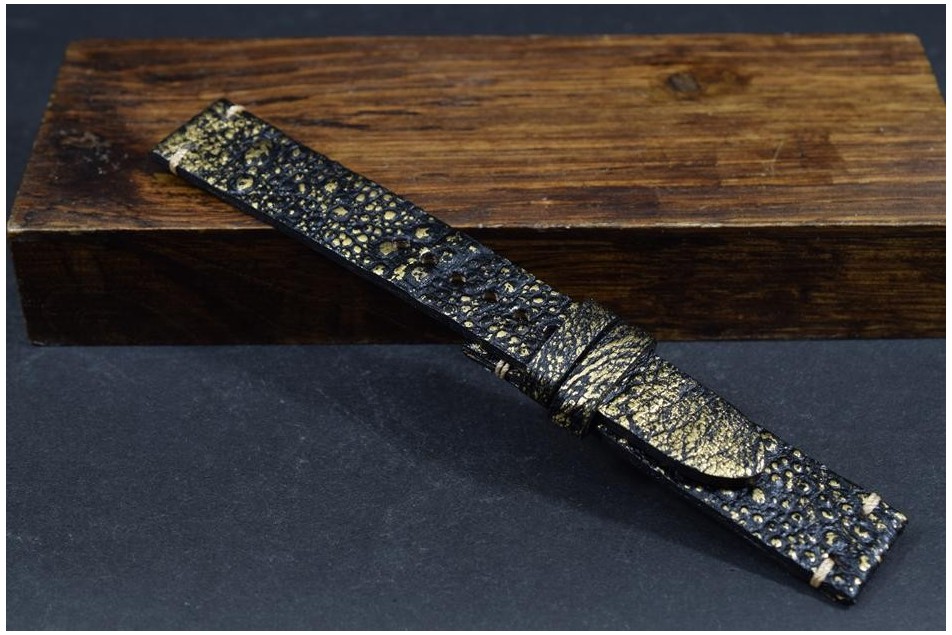 203 KRÖTE - SCHWARZ GOLD 20/18 130/80 MM