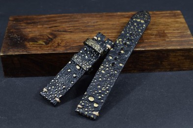 204 KRÖTE - SCHWARZ GOLD 18/18 130/80 MM
