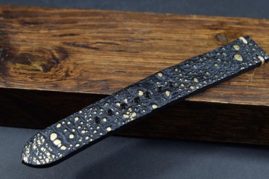 204 KRÖTE - SCHWARZ GOLD 18/18 130/80 MM