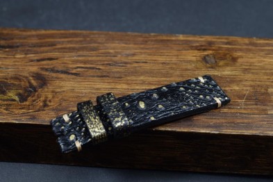 204 KRÖTE - SCHWARZ GOLD 18/18 130/80 MM