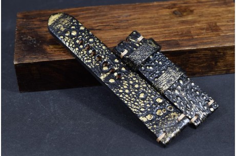 208 KRÖTE - SCHWARZ GOLD 24/22 130/80 MM