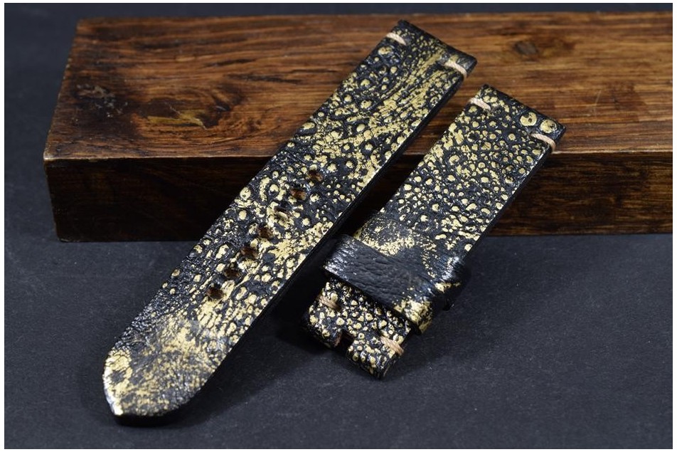 210 KRÖTE - SCHWARZ GOLD 24/24 115/75 MM