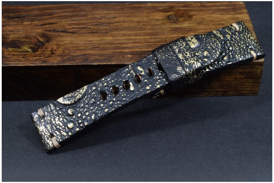 213 KRÖTE - SCHWARZ GOLD 26/22 115/75 MM