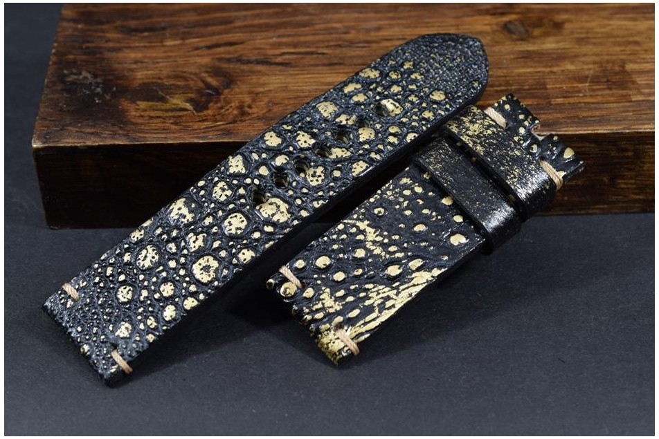 222 KRÖTE - SCHWARZ GOLD 26/26 130/80 MM