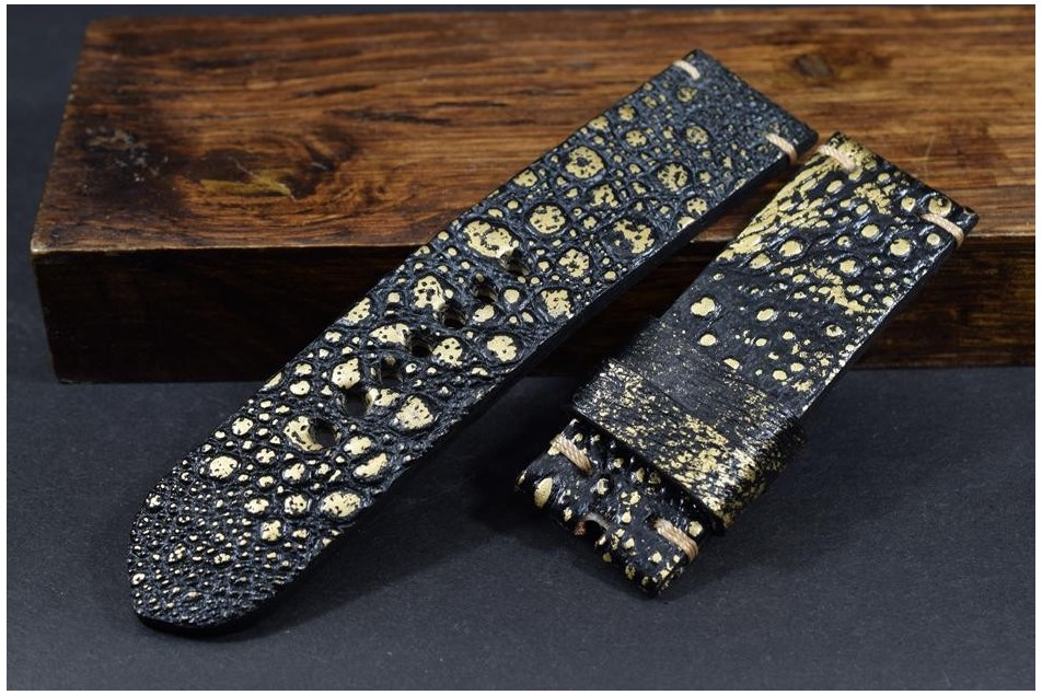 222 KRÖTE - SCHWARZ GOLD 26/26 130/80 MM