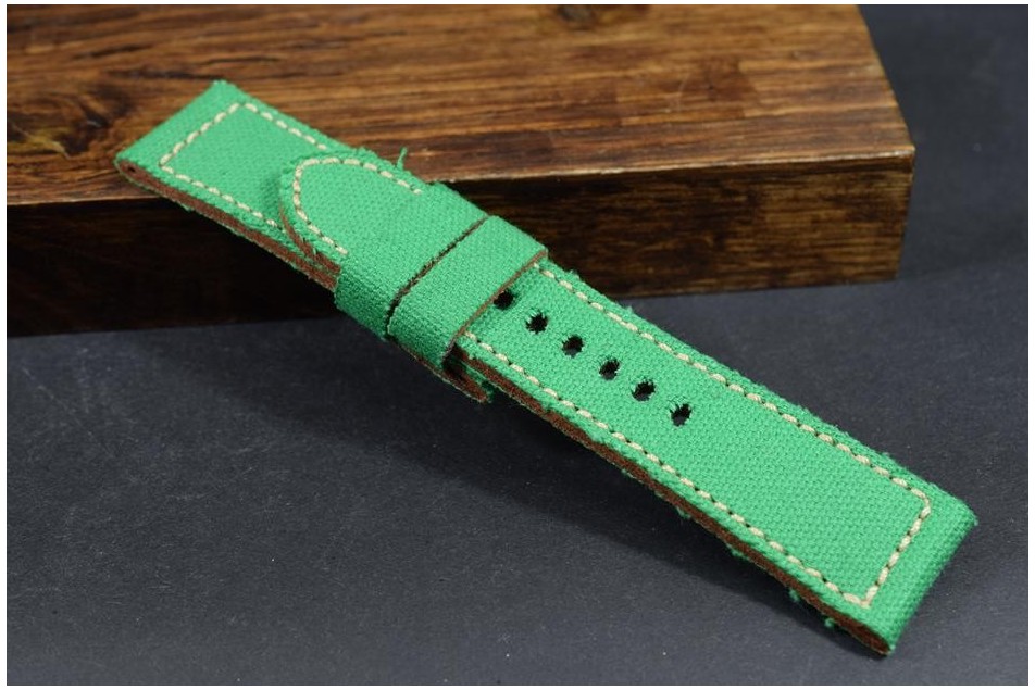 654 CANVAS - FOREST GREEN 24/22 115/75 MM