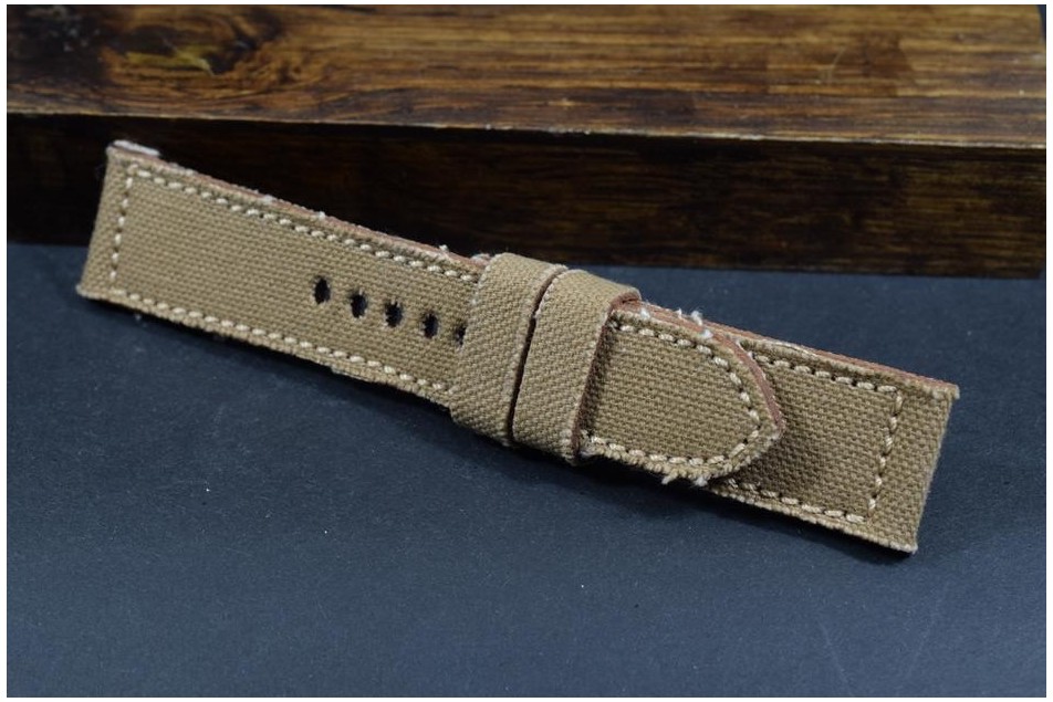 660 CANVAS - BROWN PEANUT 24/22 115/75 MM