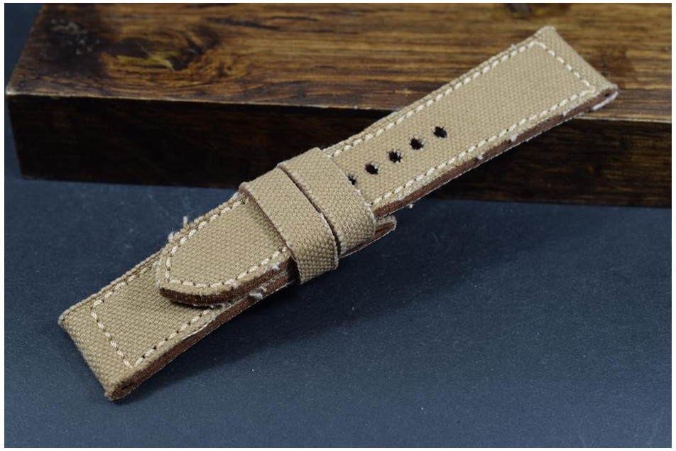 660 CANVAS - BROWN PEANUT 24/22 115/75 MM