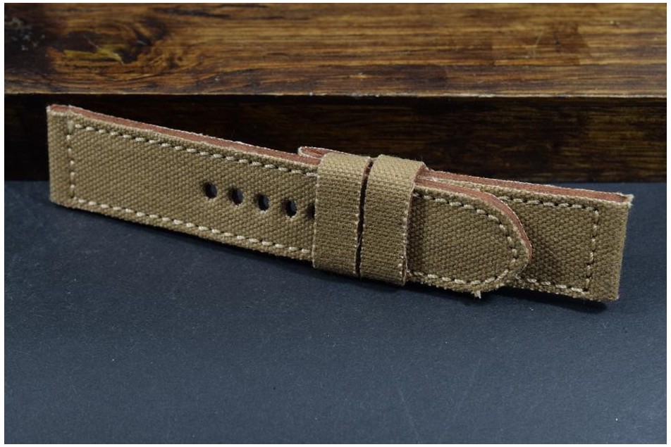 662 CANVAS - BRAUN ERDNUSS 24/24 115/75 MM