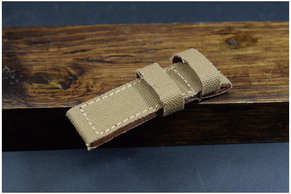 662 CANVAS - BRAUN ERDNUSS 24/24 115/75 MM