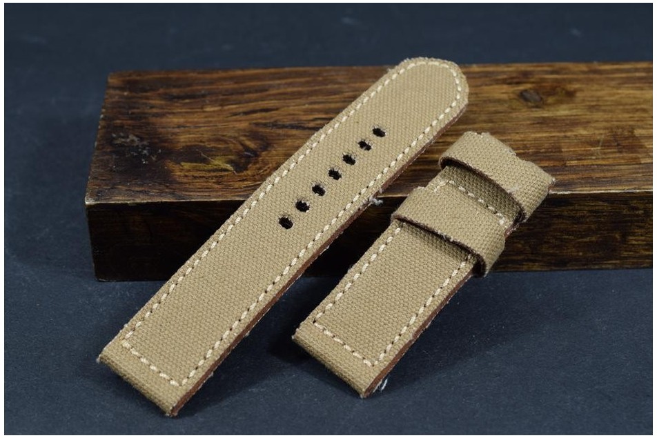 663 CANVAS - BROWN PEANUT 24/24 130/80 MM