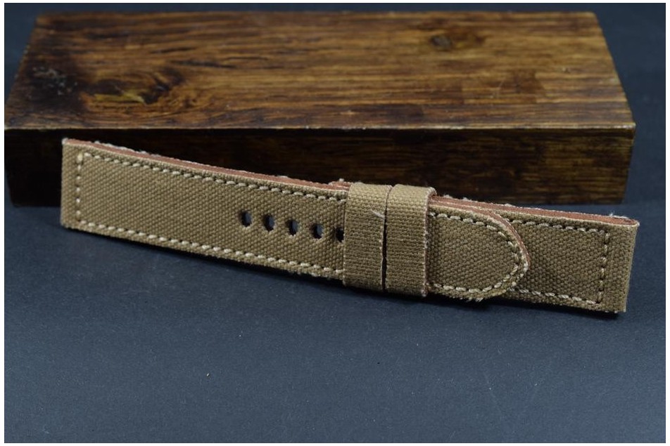 663 CANVAS - MARRON CACAHUETE 24/24 130/80 MM