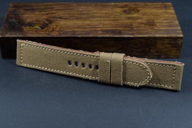 663 CANVAS - BROWN PEANUT 24/24 130/80 MM