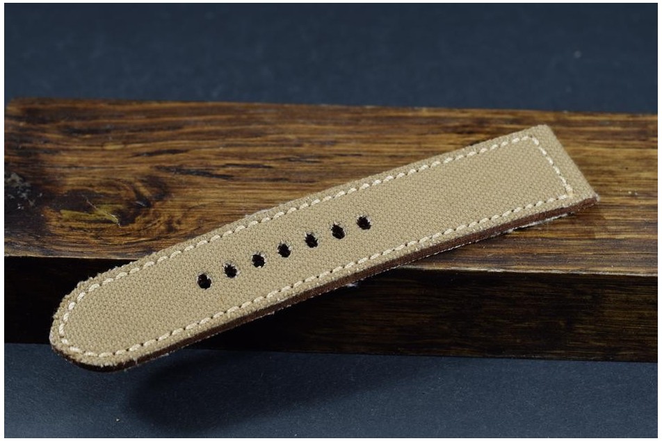 663 CANVAS - MARRON CACAHUETE 24/24 130/80 MM