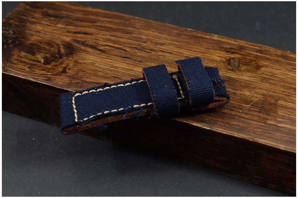 671 CANVAS - AZUL OSCURO 22/22 115/75 MM