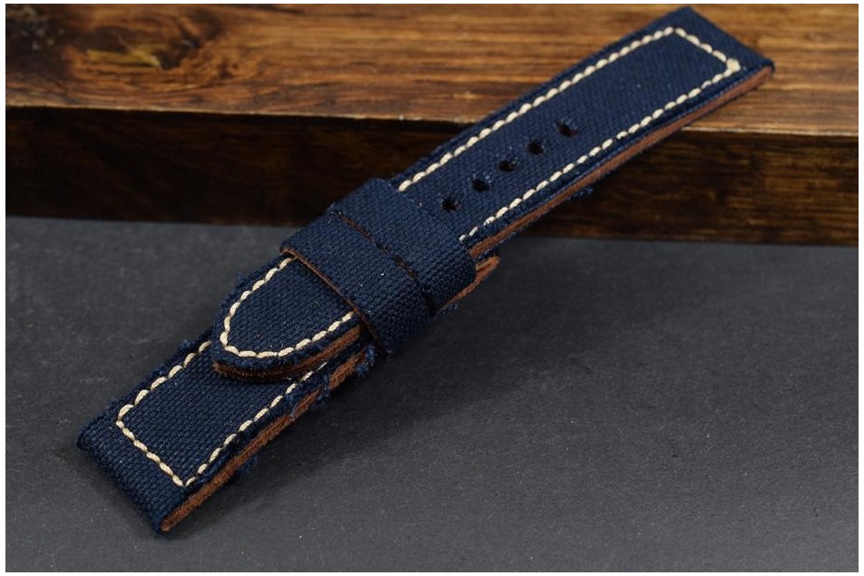 671 CANVAS - AZUL OSCURO 22/22 115/75 MM