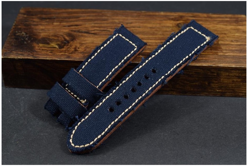 672 CANVAS - DARK BLUE 22/22 130/80 MM