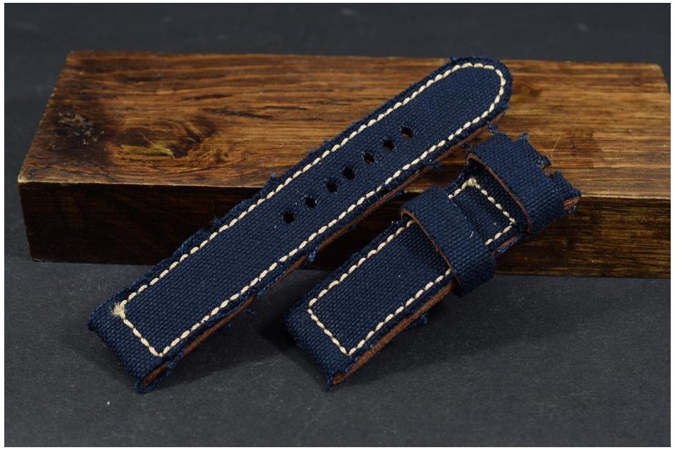 672 CANVAS - DARK BLUE 22/22 130/80 MM