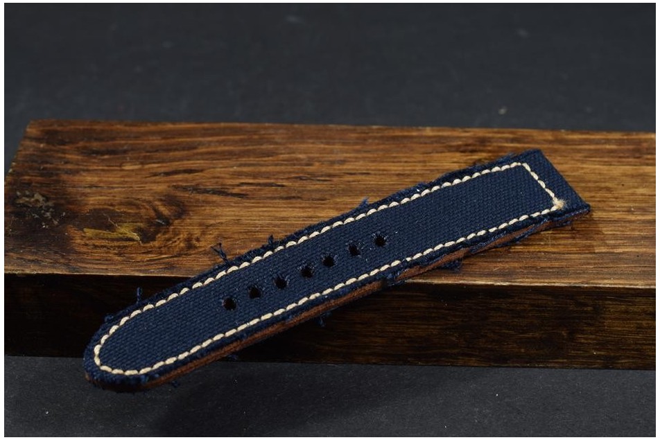672 CANVAS - DARK BLUE 22/22 130/80 MM