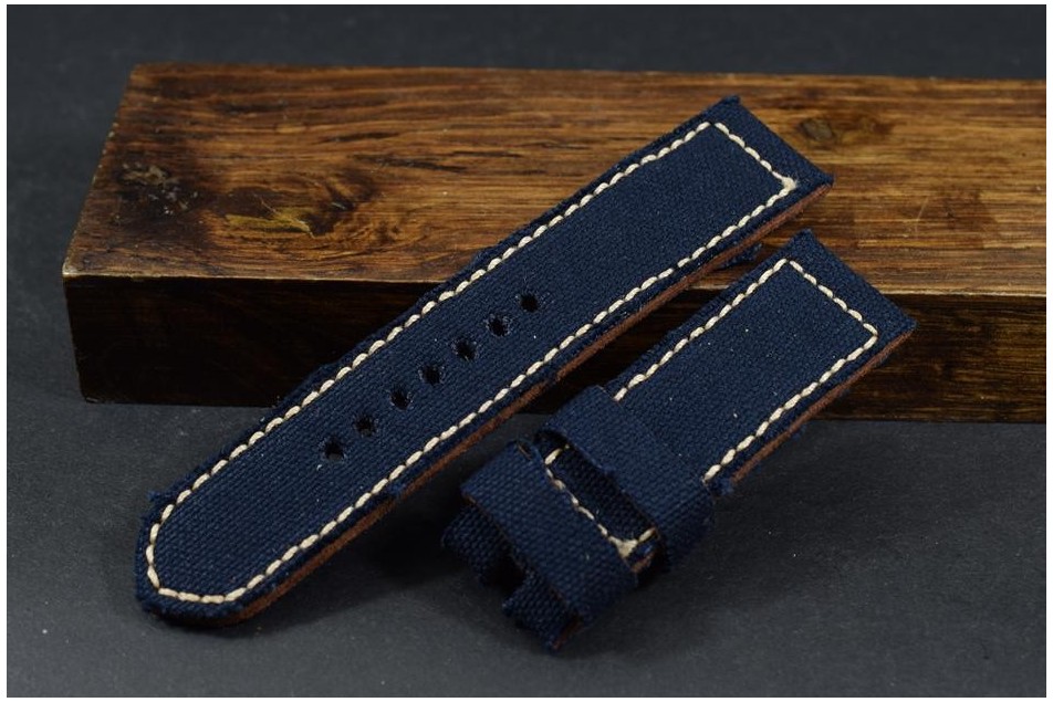 675 CANVAS - DARK BLUE 24/24 130/80 MM