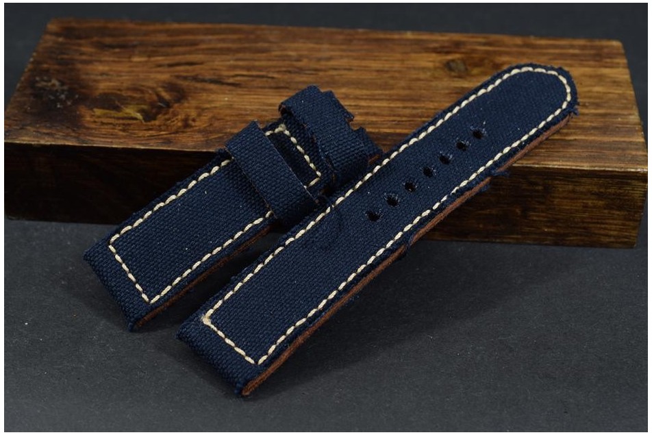 675 CANVAS - DARK BLUE 24/24 130/80 MM