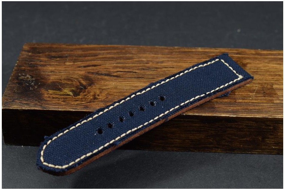 675 CANVAS - DARK BLUE 24/24 130/80 MM