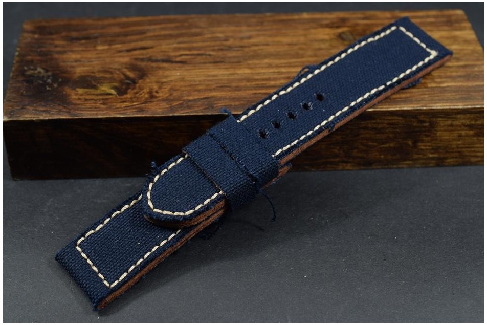 675 CANVAS - AZUL OSCURO 24/24 130/80 MM
