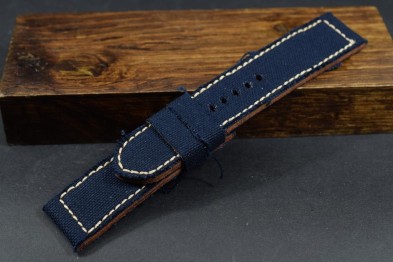 675 CANVAS - DUNKEL BLAU 24/24 130/80 MM