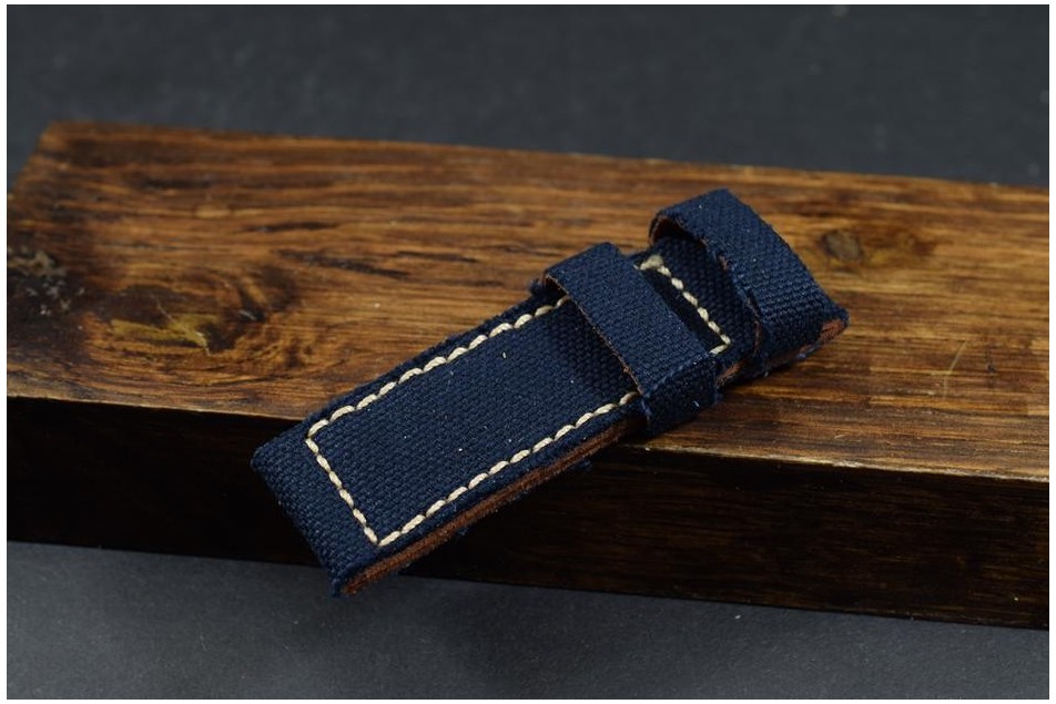 675 CANVAS - DARK BLUE 24/24 130/80 MM