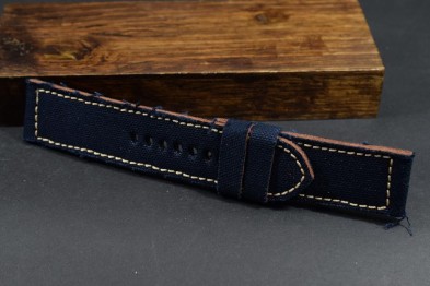677 CANVAS - DARK BLUE 26/26 130/80 MM