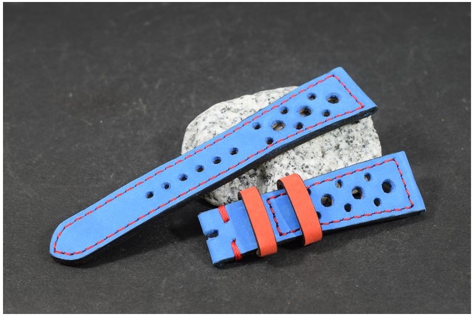 708 NUBUK JEREZ BLAU - ROT 22/18 120/75 MM