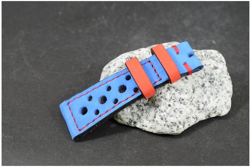 708 NUBUK JEREZ BLAU - ROT 22/18 120/75 MM
