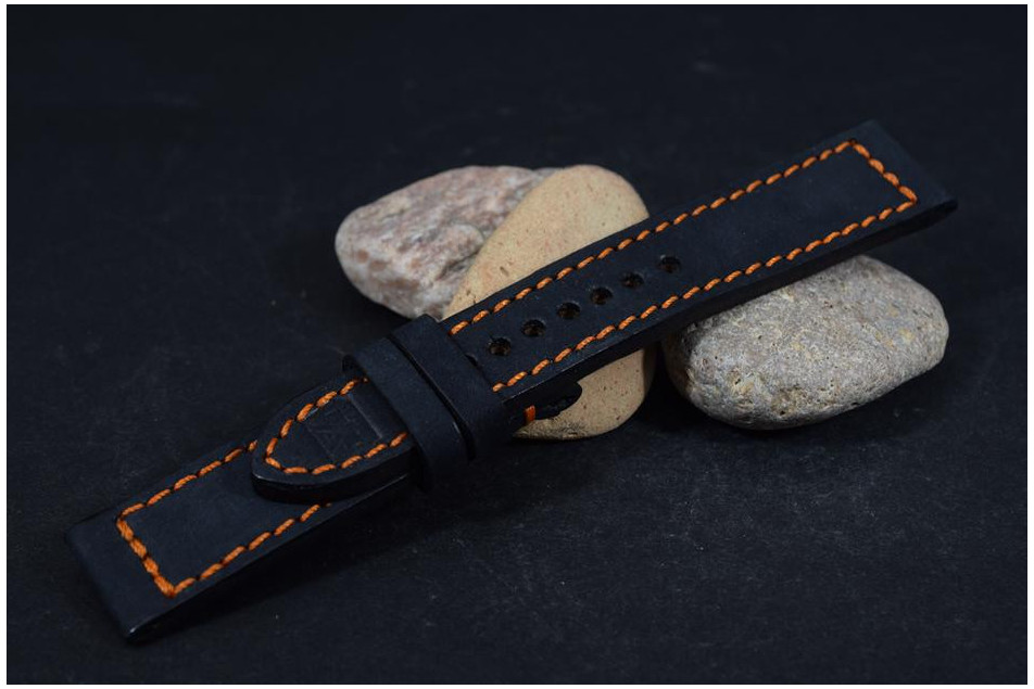 754 NUBUCK BLACK - BRASS BROWN 22/20 130/80 MM
