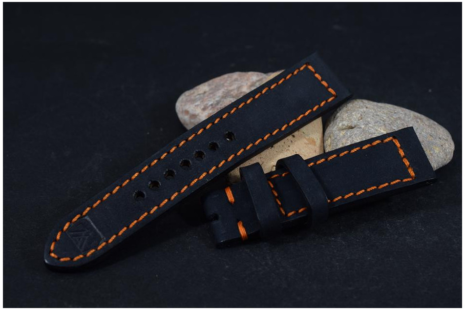 754 NOBUCK NEGRO - MARRON BRONCE 22/20 130/80 MM
