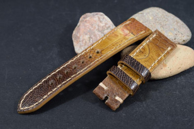 261 OSTRICH LEG - BROWN WALNUT 20/18  115/75 MM