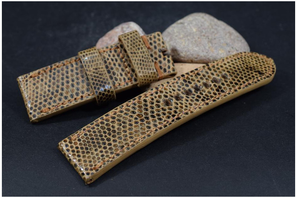 266 LIZARD - BROWN WALNUT  26/26  130/80 MM