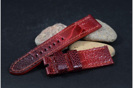 269 PATA AVESTRUZ - ROJO  24/22  130/80 MM