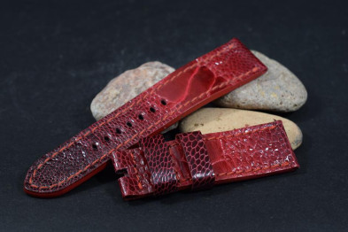 269 OSTRICH LEG - RED  24/22  130/80 MM