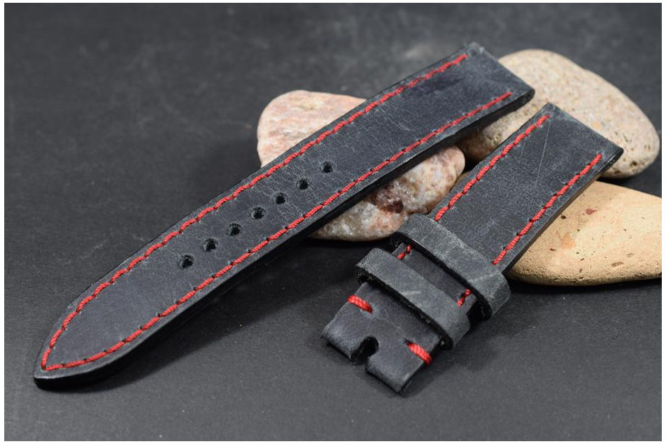 777 SAVAGE BLACK - RED 20/20 - 130/80 MM