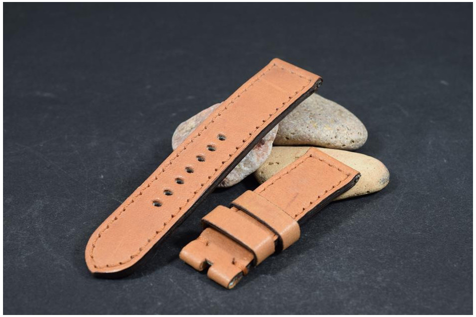 784 CALF MARRON TAN 24/24 130/80 MM