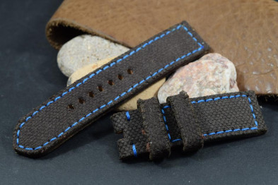795 CANVAS - MARRON AZUL 24/24 130/80 MM