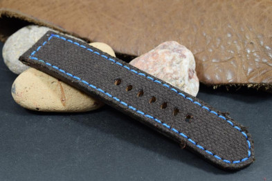 795 CANVAS - MARRON AZUL 24/24 130/80 MM