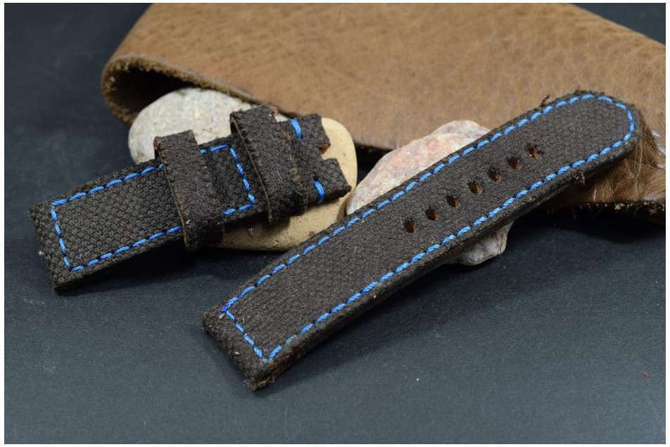 795 CANVAS - MARRON AZUL 24/24 130/80 MM