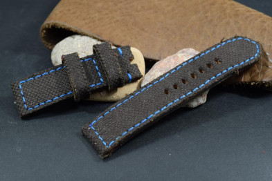 795 CANVAS - MARRON AZUL 24/24 130/80 MM