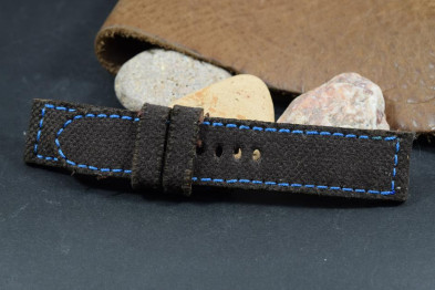 795 CANVAS - MARRON AZUL 24/24 130/80 MM