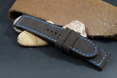 795 CANVAS - MARRON AZUL 24/24 130/80 MM