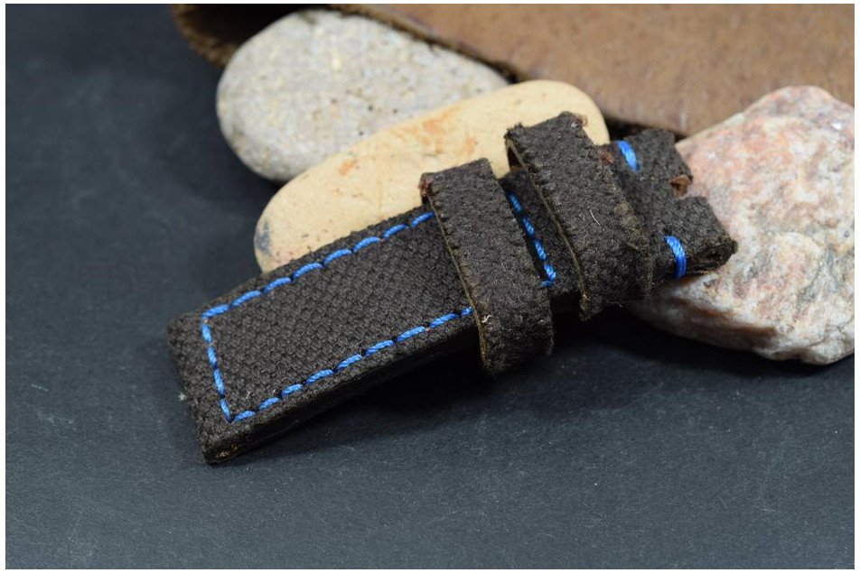 795 CANVAS - MARRON AZUL 24/24 130/80 MM