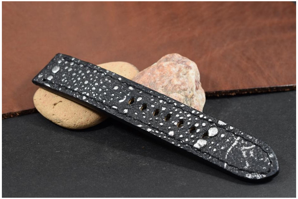 271 KRÖTE - SCHWARZ SILBER 22/22 130/80 MM